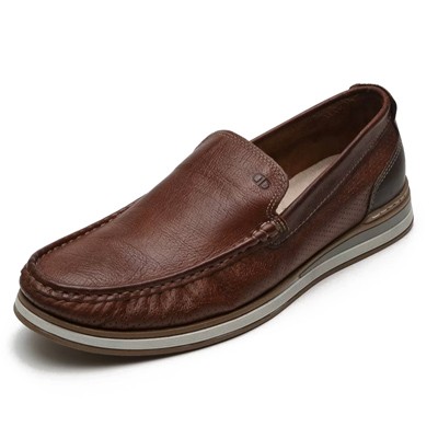 Mocassim Democrata Conforto Marrom